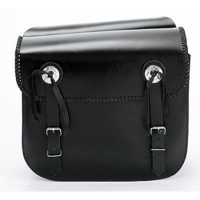 Saddle Bags Set With Concho and Braid