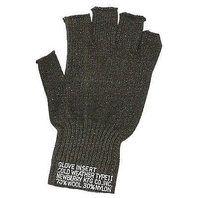 Fingerless Wool Gloves