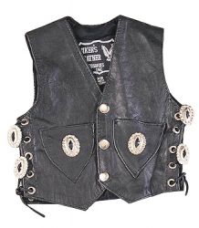 Kids Leather Vest