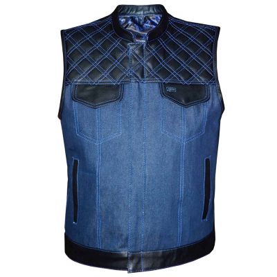 Motorcycle Denim Vest