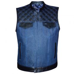 Motorcycle Denim Vest