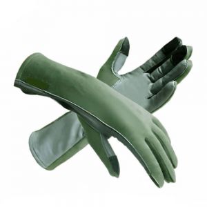 Nomex Flight Gloves with i Touch Screen Fingers in Sage�Green�Color