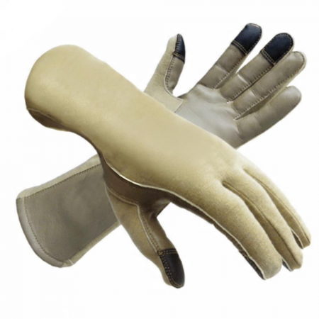Nomex Flight Gloves with i Touch Screen Fingers in Desert�Tan�Color